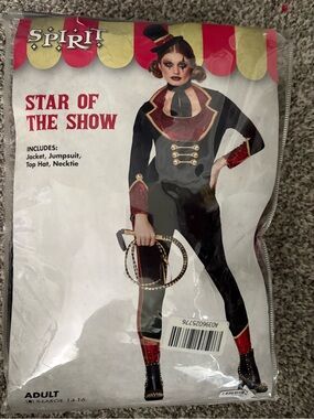 New never worn Women's Ringmaster Jumpsuit size xl.